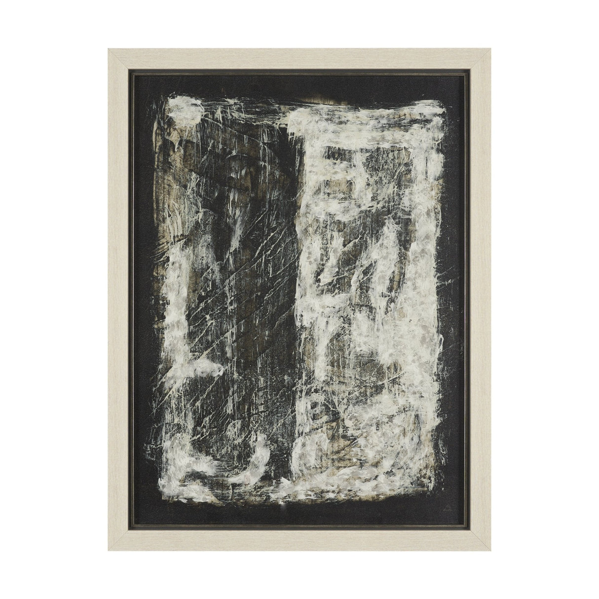Rhythm & Balance I by Mercana Studio Hand-Embellished Textured Framed Artwork Matted under Glass by Mercana at Eve Furniture