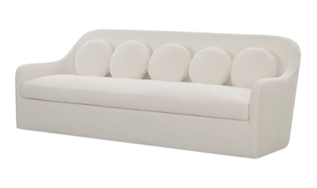 Rialto Sofa White by Moe's Home at Eve Furniture