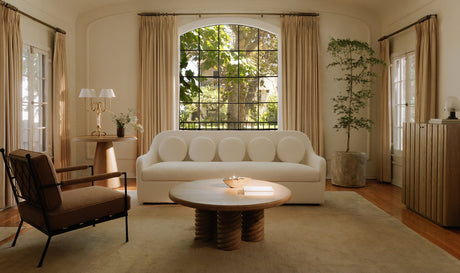 Rialto Sofa White by Moe's Home at Eve Furniture