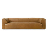 Rialto Tan Leather Sofa by Ashcroft Furniture at Eve Furniture