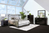 Riana Antique Black King Bed by Furniture of America at Eve Furniture