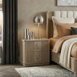 Ribbon Light Brown 5-Piece Queen Bedroom Set by Homelegance at Eve Furniture
