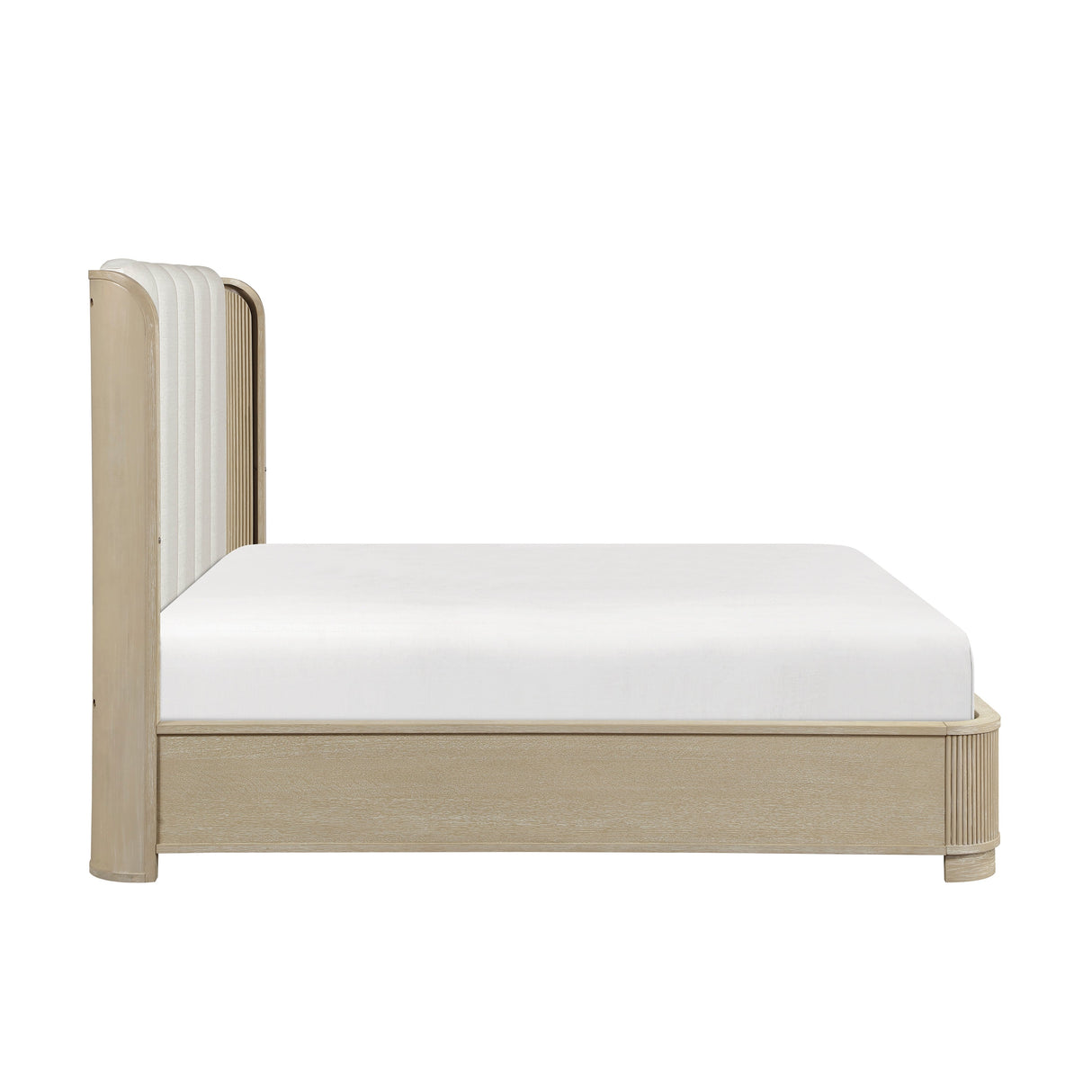 Ribbon Light Brown 5-Piece Queen Bedroom Set by Homelegance at Eve Furniture