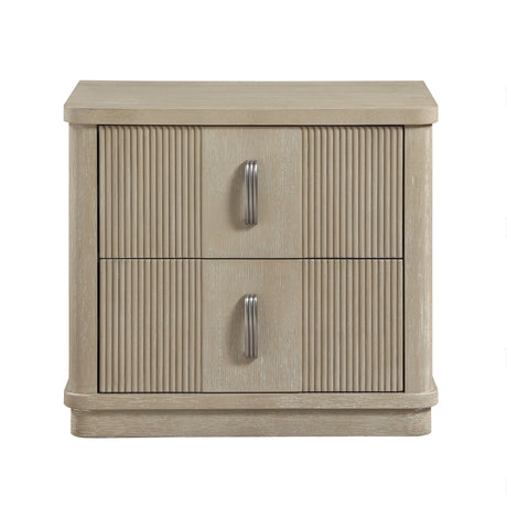 Ribbon Light Brown 5-Piece Queen Bedroom Set by Homelegance at Eve Furniture