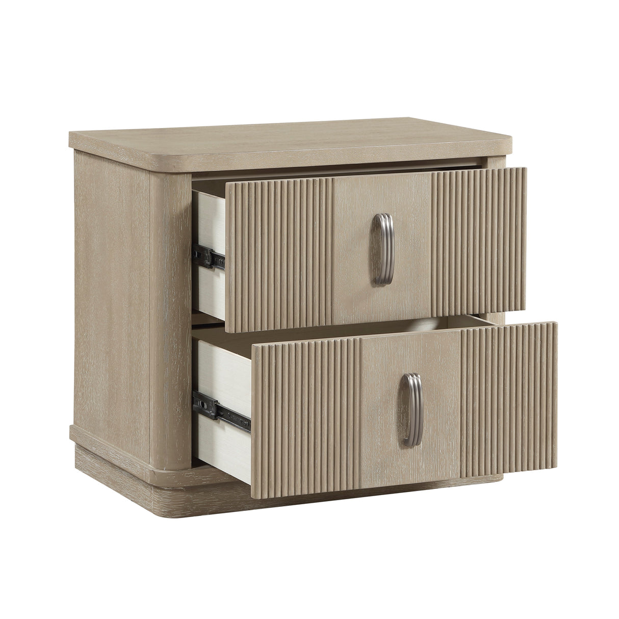 Ribbon Light Brown 5-Piece Queen Bedroom Set by Homelegance at Eve Furniture