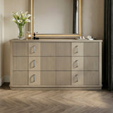 Ribbon Light Brown Chest by Homelegance at Eve Furniture