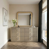 Ribbon Light Brown Chest by Homelegance at Eve Furniture