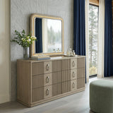 Ribbon Light Brown Chest by Homelegance at Eve Furniture