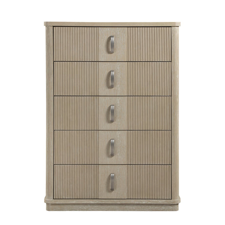 Ribbon Light Brown Chest by Homelegance at Eve Furniture