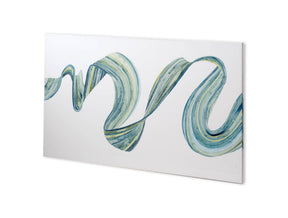 Ribbon Stream I by Grace Popp a Hand Embellished Textured Canvas by Mercana at Eve Furniture