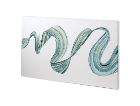 Ribbon Stream I by Grace Popp a Hand Embellished Textured Canvas by Mercana at Eve Furniture