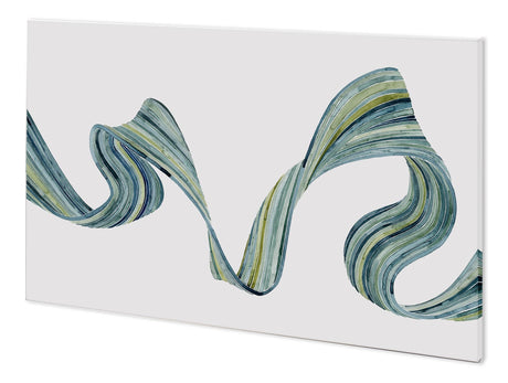 Ribbon Stream II by Grace Popp a Hand Embellished Textured Canvas by Mercana at Eve Furniture