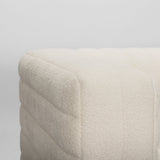 Ricciardo Cream Boucle 3-Seater Sofa by Mercana at Eve Furniture