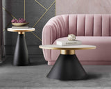 Richard Marble Side Table by TOV Furniture at Eve Furniture