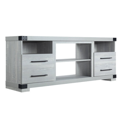 Richmond 60" TV Stand in Grey by Manhattan Comfort at Eve Furniture