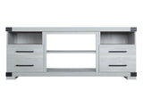 Richmond 60" TV Stand in Grey by Manhattan Comfort at Eve Furniture