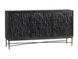 Richmond Black/Black Sideboard by Crestview at Eve Furniture