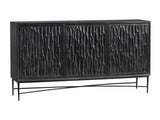 Richmond Black/Black Sideboard by Crestview at Eve Furniture