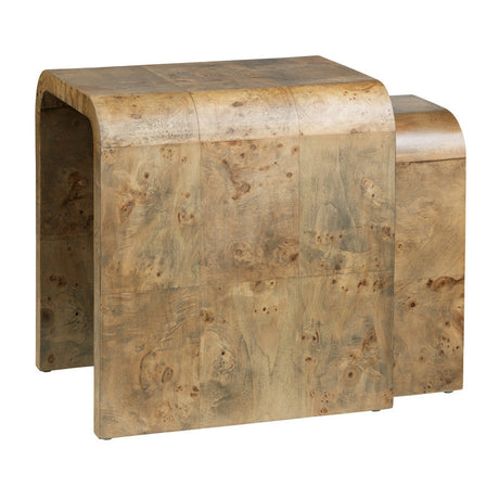 Richmond Brown 2-Piece Nested Tables by Crestview at Eve Furniture