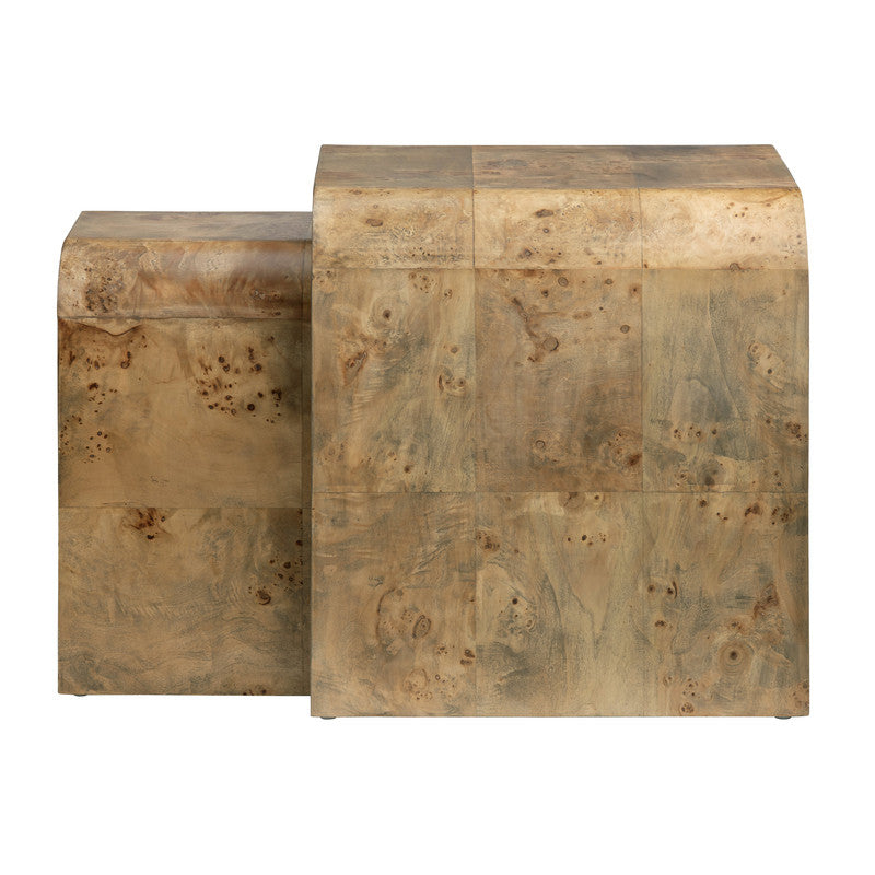 Richmond Brown 2-Piece Nested Tables by Crestview at Eve Furniture