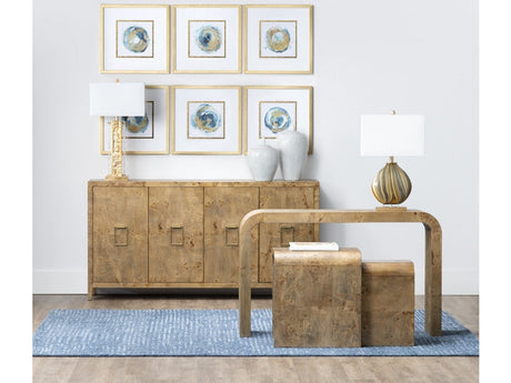 Richmond Brown 2-Piece Nested Tables by Crestview at Eve Furniture