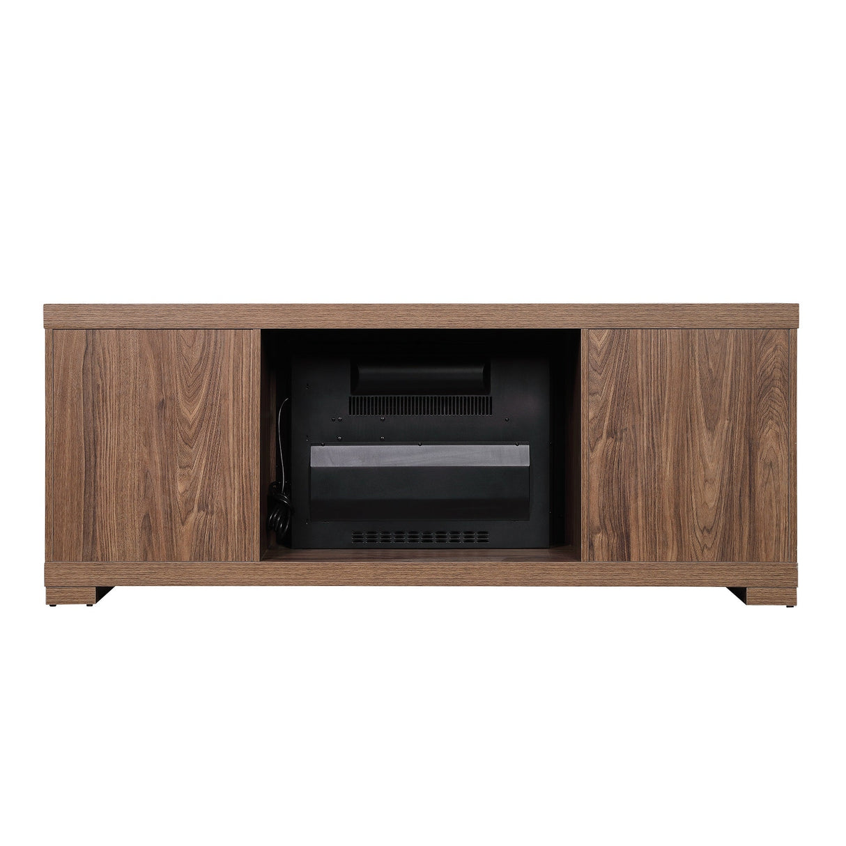 Richmond Fireplace in Brown by Manhattan Comfort at Eve Furniture