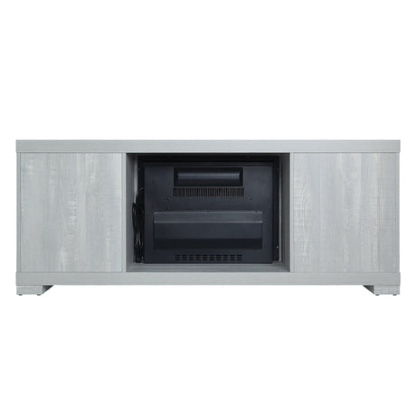 Richmond Fireplace in Grey by Manhattan Comfort at Eve Furniture