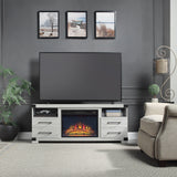 Richmond Fireplace in Grey by Manhattan Comfort at Eve Furniture