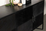 Riddell Black 4-Door Accent Cabinet by Coaster at Eve Furniture
