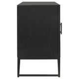 Riddell Black 4-Door Accent Cabinet by Coaster at Eve Furniture