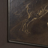 Ride 'Em Cowboy by Mercana Studio a Hand Embellished Textured Framed Canvas by Mercana at Eve Furniture