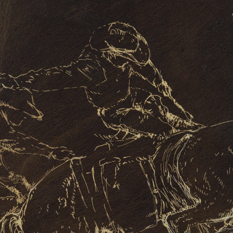 Ride 'Em Cowboy by Mercana Studio a Hand Embellished Textured Framed Canvas by Mercana at Eve Furniture