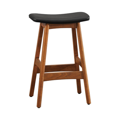 Ride Matt Black Counter Height Stool, Set of 2 by Homelegance at Eve Furniture