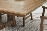 Ridgester Extendable Dining Table and 4 Chairs by Ashley at Eve Furniture