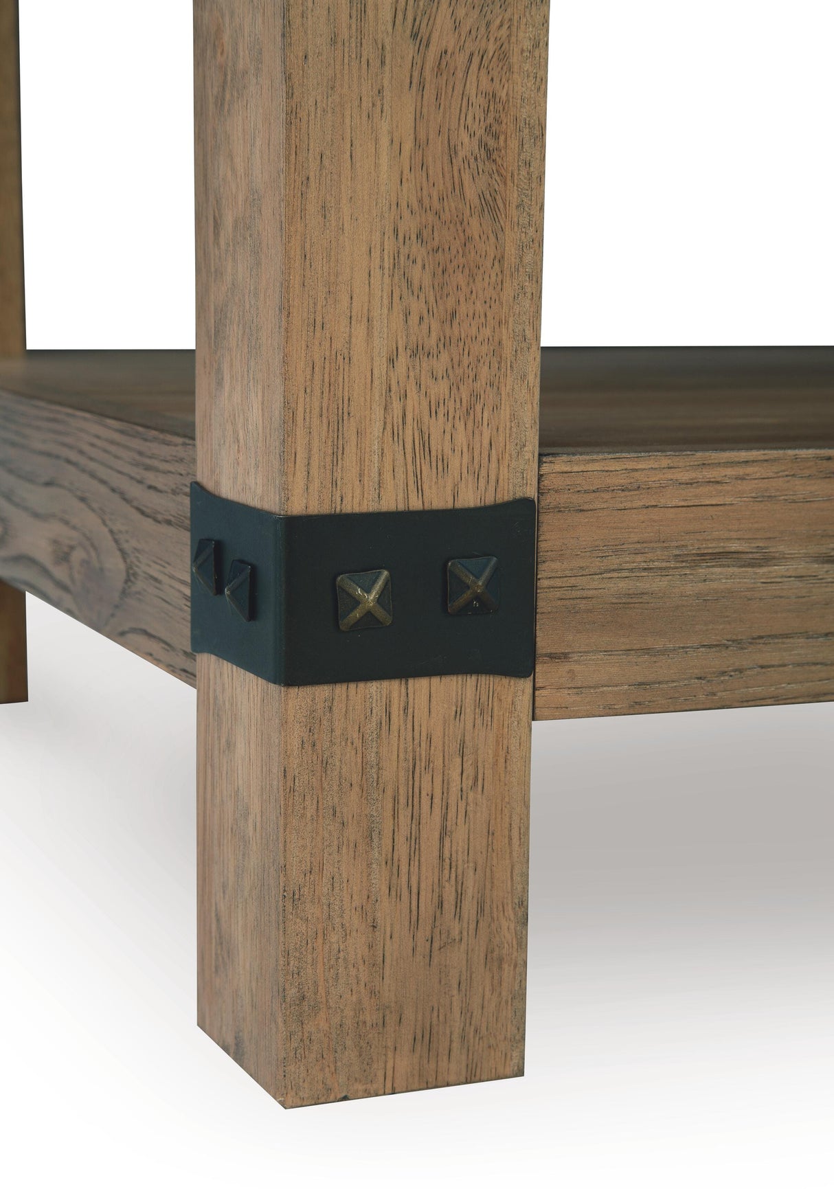 Ridgester Light Brown End Table by Ashley at Eve Furniture