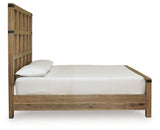 Ridgester Light Brown King Panel Bed by Ashley at Eve Furniture