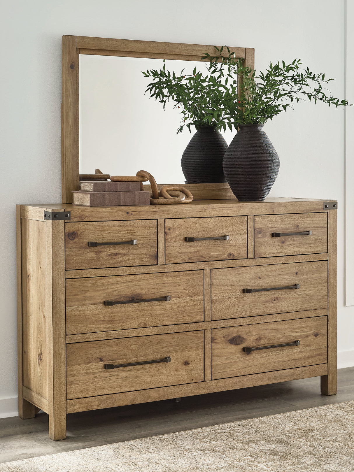 Ridgester Light Brown Panel Bedroom Set by Ashley at Eve Furniture