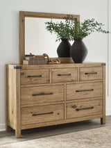 Ridgester Light Brown Panel Bedroom Set by Ashley at Eve Furniture
