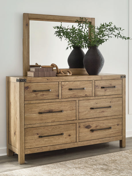 Ridgester Light Brown Panel Bedroom Set by Ashley at Eve Furniture