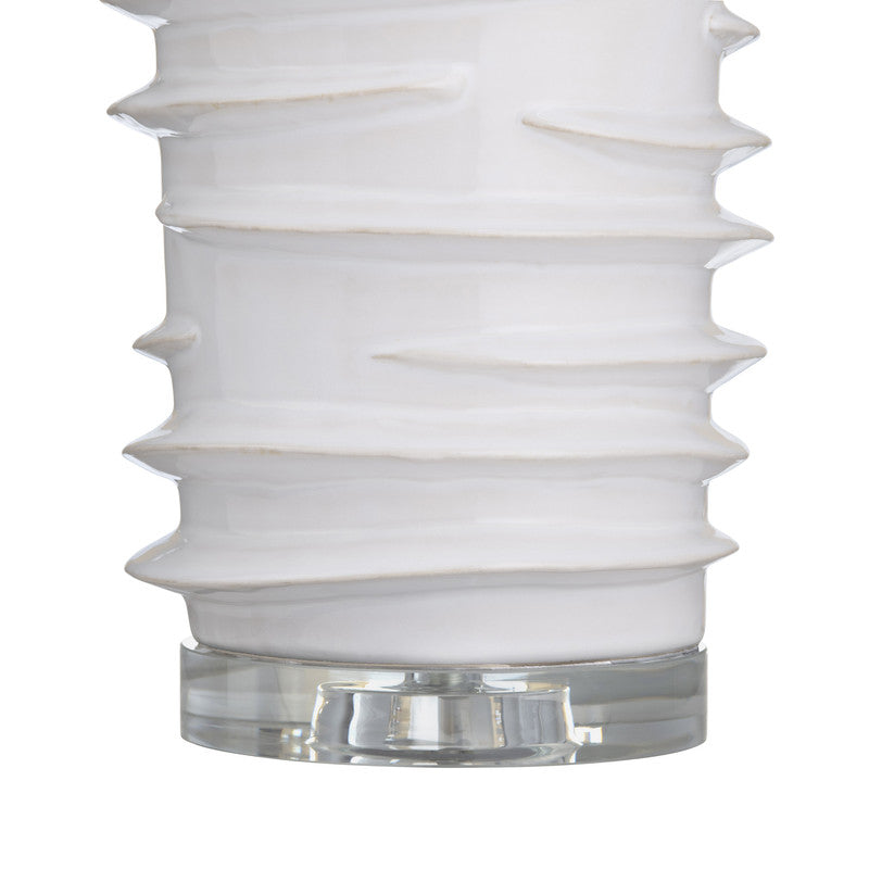 Ridgeway White Table Lamp (Set of 2) by Crestview at Eve Furniture
