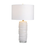 Ridgeway White Table Lamp (Set of 2) by Crestview at Eve Furniture