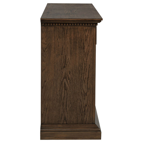 Ridgewell Dark Oak 2-drawer 4-door Dining Server by Coaster at Eve Furniture