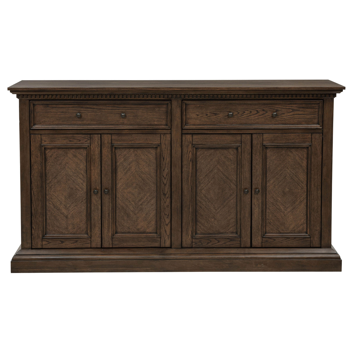 Ridgewell Dark Oak 2-drawer 4-door Dining Server by Coaster at Eve Furniture