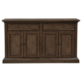 Ridgewell Dark Oak 2-drawer 4-door Dining Server by Coaster at Eve Furniture