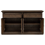 Ridgewell Dark Oak 2-drawer 4-door Dining Server by Coaster at Eve Furniture