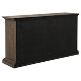 Ridgewell Dark Oak 2-drawer 4-door Dining Server by Coaster at Eve Furniture