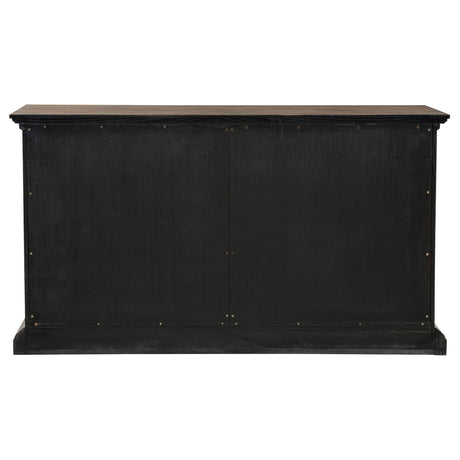 Ridgewell Dark Oak 2-drawer 4-door Dining Server by Coaster at Eve Furniture