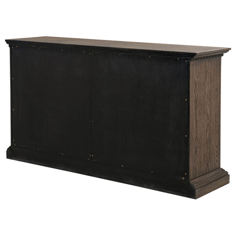 Ridgewell Dark Oak 2-drawer 4-door Dining Server by Coaster at Eve Furniture