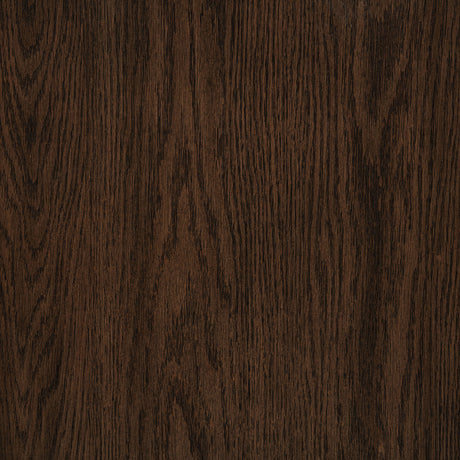 Ridgewell Dark Oak Round Pedestal Dining Table by Coaster at Eve Furniture
