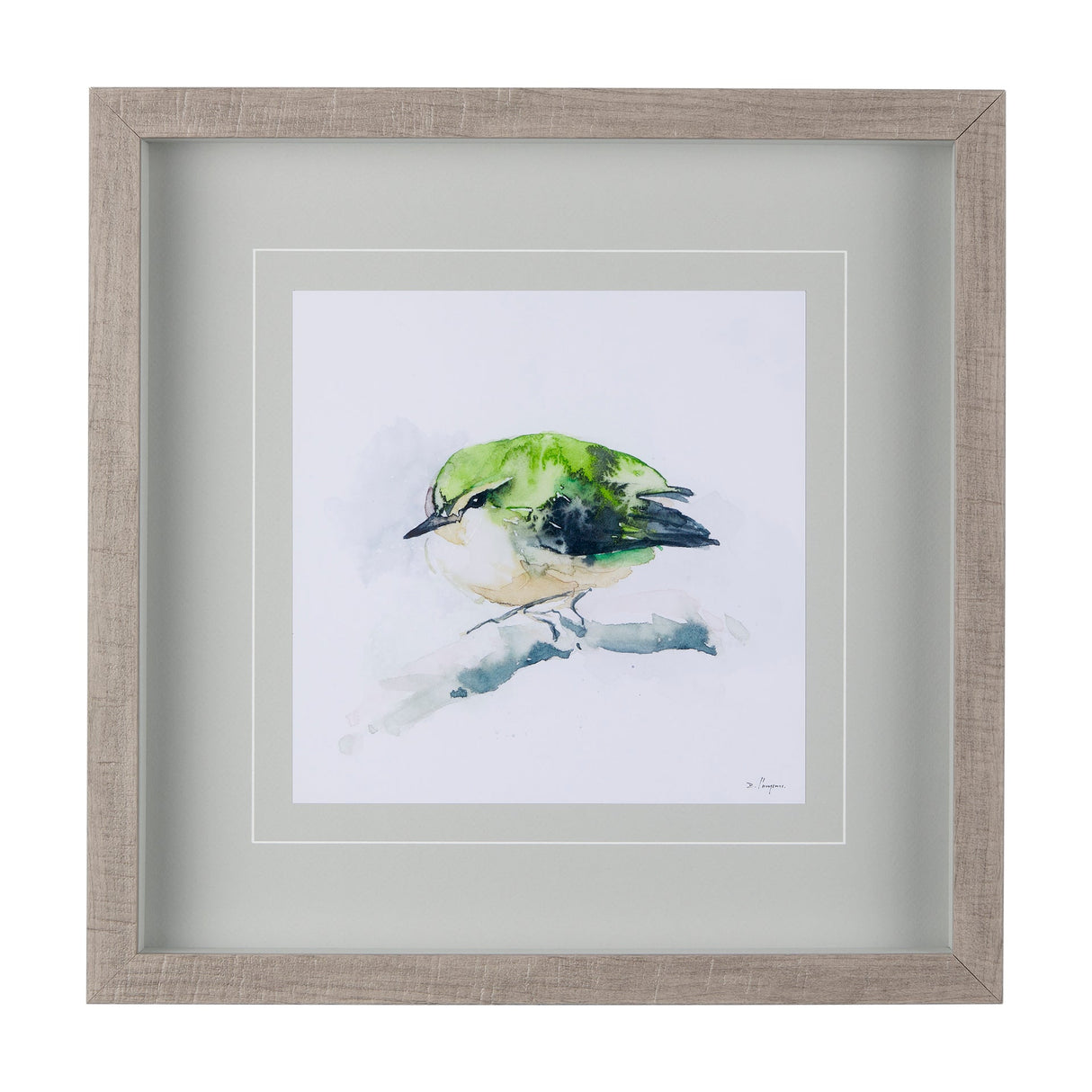 Rifleman I by Mercana Studio a Hand Embellished Textured Framed Art Print Matted under Glass by Mercana at Eve Furniture